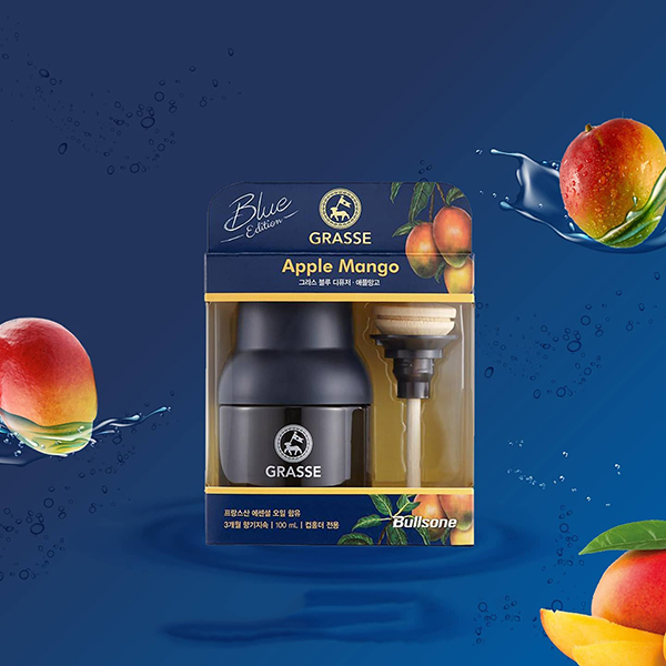 Nước hoa ô tô Grasse Blue Edition tinh dầu thiên nhiên Pháp B301