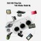 Bộ chia tẩu sạc ô tô 3 cổng kèm 2 cổng USB B489