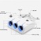 Bộ chia tẩu sạc ô tô 3 cổng kèm 2 cổng USB B489