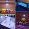 Đèn led dán trần xe ô tô, trang trí nhà cửa đế nam châm tiện lợi B483