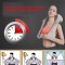 Đai massage hồng ngoại lưng, vai gáy Nhật Bản HM-V85 cao cấp