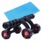 Con lăn tập cơ bụng 4 bánh đa năng tại nhà tặng kèm thảm H118