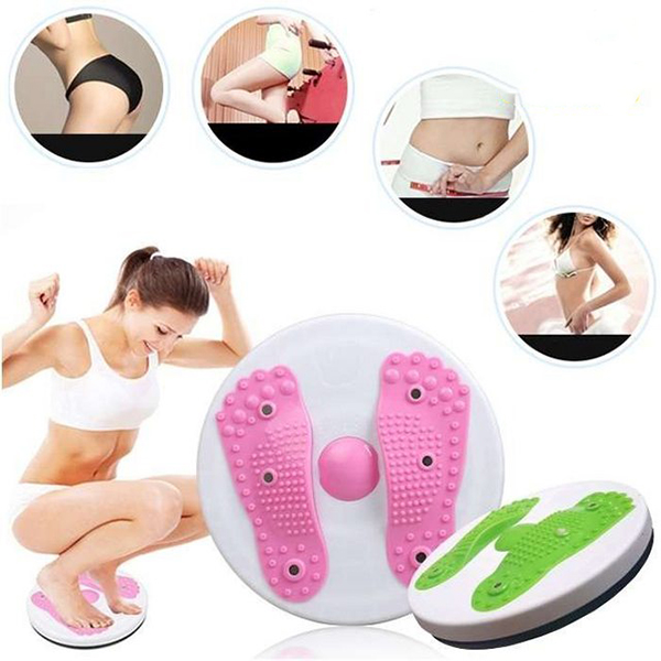 Đĩa xoay eo tập thể dục 360 độ tập cơ bụng có hạt massage bàn chân M135
