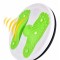 Đĩa xoay eo tập thể dục 360 độ tập cơ bụng có hạt massage bàn chân M135, Màu xanh lá