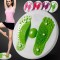 Đĩa xoay eo tập thể dục 360 độ tập cơ bụng có hạt massage bàn chân M135, Màu xanh lá