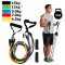 Bộ dây ngũ sắc tập gym đa năng tại nhà, văn phòng, phòng tập M105