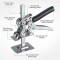 Dụng cụ nâng vật nặng cầm tay tiện lợi S137