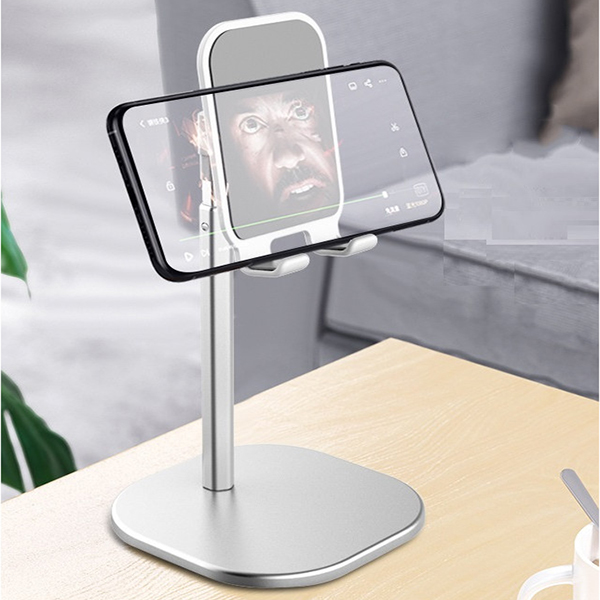 Giá đỡ điện thoại, Ipad để bàn hợp kim nhôm cao cấp điều chỉnh được chiều cao A111