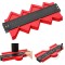 Thước chép hình đa năng S201,  ĐỎ - Loại 25cm