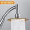 Vòi sen tăng áp loại to mặt 15cm tiết kiệm nước T141, Vòi hoa sen không dây