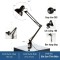Đèn học kẹp bàn Pixar bóng led thông minh T144, Thân đèn + Bóng Rạng Đông 5W Vàng