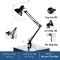 Đèn học kẹp bàn Pixar bóng led thông minh T144, Thân đèn + Bóng Rạng Đông 5W Vàng