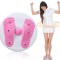 Đĩa xoay eo tập thể dục 360 độ tập cơ bụng có hạt massage bàn chân M135, Màu xanh lá