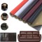 Miếng dán da PU sửa chữa đồ dùng đa năng 138 * 100cm N130, Màu đen