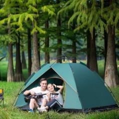 Lều cắm trại, dã ngoại tự bung 4 người tiện lợi (210cm x 200cm x 135cm) K104