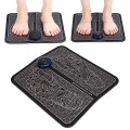 Thảm massage chân màn hình led hiện đại 8 chế độ xung điện EMS BA628