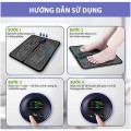 Thảm massage chân màn hình led hiện đại 8 chế độ xung điện EMS BA628