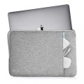 Túi đựng laptop, macbook giảm sốc, chống thấm nước Y125, Màu ghi - Size 14 inch