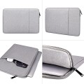 Túi đựng laptop, macbook giảm sốc, chống thấm nước Y125, Màu ghi - Size 14 inch