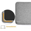 Túi đựng laptop, macbook giảm sốc, chống thấm nước Y125, Màu ghi - Size 14 inch