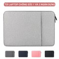 Túi đựng laptop, macbook giảm sốc, chống thấm nước Y125, Màu ghi - Size 14 inch