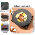 Chảo đá nướng đa năng phủ lớp chống dính cao cấp BA263