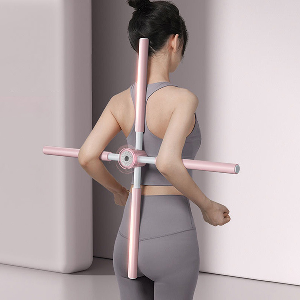Gậy tập yoga chống gù lưng, vai hình chữ thập H100