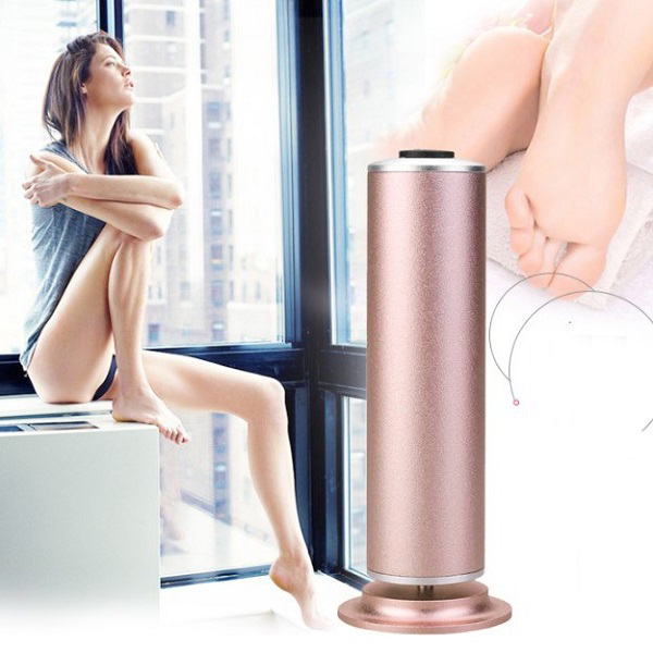 Máy chà gót chân, tẩy tế bào chết tại nhà tiện dụng J163