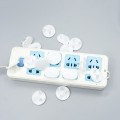 Combo 30 nút bịt ổ điện nhỏ gọn an toàn N303, 2 chân