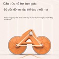 Con lăn tập bụng hỗ trợ plank tại nhà có đệm tay chống trượt BA416