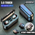 Tai nghe bluetooth Amoi F9 TWS 5.0 không dây chống nước V123