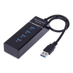 Bộ chia 4 cổng USB có đèn led nhỏ gọn tiện lợi Y124