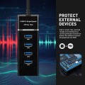 Bộ chia 4 cổng USB có đèn led nhỏ gọn tiện lợi Y124