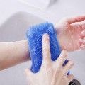 Dây tắm chà lưng 2 mặt đa năng bằng silicon N321, 1 cái