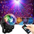 Đèn led xoay hình cầu 7 màu chớp nháy trang trí sân khấu V100