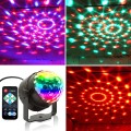 Đèn led xoay hình cầu 7 màu chớp nháy trang trí sân khấu V100