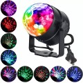 Đèn led xoay hình cầu 7 màu chớp nháy trang trí sân khấu V100