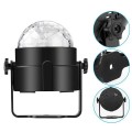 Đèn led xoay hình cầu 7 màu chớp nháy trang trí sân khấu V100