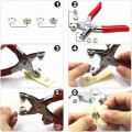 Kìm bấm cúc áo, dụng cụ bấm khuy đa năng tặng kèm cúc bấm BA305
