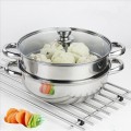 Nồi hấp 2 tầng, xửng hấp đa năng chống dính tốt N250