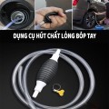 Ống hút xăng dầu chất lỏng bóp tay dài 1m có nút dừng P168