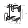 Kệ gia vị 2 tầng sơn tĩnh điện đa năng E144