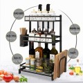 Kệ gia vị 2 tầng sơn tĩnh điện đa năng E144