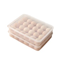 Khay nhựa đựng trứng 24 ngăn có nắp tiện lợi BA589