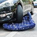 Giường hơi oto Oxford màu xanh hoa văn siêu bền B164