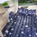 Giường hơi oto Oxford màu xanh hoa văn siêu bền B164