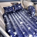 Giường hơi oto Oxford màu xanh hoa văn siêu bền B164