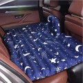 Giường hơi oto Oxford màu xanh hoa văn siêu bền B164
