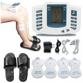 Máy massage xung điện đa năng 6 miếng dán kết hợp massage chân J192, Máy massage + 6 miếng dán