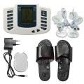 Máy massage xung điện đa năng 6 miếng dán kết hợp massage chân J192, Máy massage + 6 miếng dán